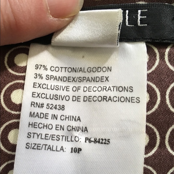 PS Style Retro Mod Geometric Print Mini Dress - Picture 8 of 8